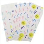 ミニ封筒 5枚セット SMILE ALPHABET ポチ袋 おもしろ雑貨 オクタニコーポレーション おとしだま袋 金封 プレゼント 男 バレンタ 爆買