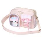  My Melody наклонный .. портфель кожзаменитель проверка 2 карман .. есть сумка на плечо Sanrio кролик 