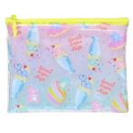 ケアベア CareBears キャラクター クリアポーチ ポーチ大 サマー