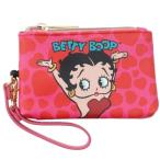 ベティブープ リール付き コイン ＆ パスケース BETTY BOOP 定期入れ ＆ 小銭入れ キャラクター ハートいっぱい スモールプラネット 爆買