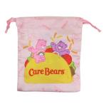 ケアベア リボン巾着 巾着袋 フード CareBears キャラクター