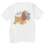 Tシャツ わんわん物語 T-SHIRTS くわえる ディズニー スモールプラネット