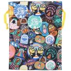 ミニオンズ トラベルきんちゃくポーチ ユニバーサル映画 巾着袋 キャラクター プレゼント 男の子 女の子 ギフト バレンタイン