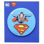 Yahoo! Yahoo!ショッピング(ヤフー ショッピング)スーパーマン グッズ 缶バッジ キャラクター カンバッジ ロゴ＆スーパーマン プレゼント 男の子 女の子 ギフト バレンタイン