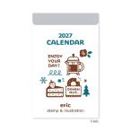 eric Eric 2027Calendar настольный календарь 2027 год день ... практическое использование интерьер . мир 9 год календарь New Japan календарь 