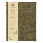 ルーズリーフバインダー kleid クレイド eric×kleid binder notes A5 OliveDrab おしゃれ文具 爆買