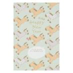  новогоднее поздравление карта 2026nengaJNP 4-6 новогоднее поздравление открытка 3 листов ввод едет лошадь много Sanrio 