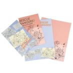 レターセット チップ＆デール 手紙セット レスキューレンジャー 1C ディズニー サンスター文具 便箋＆封筒