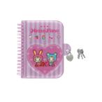 ショッピングメゾピアノ リングノート メゾピアノ ジュニア 鍵付ノート ナルミヤ サンスター文具