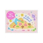 ケアベア キャラクター 手渡し手紙セット ダイカットミニレターセット ピンク CareBears