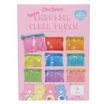 ケアベア シークレットエンボスクリアポーチ 全10種の内どれか1個 ミニポーチ CareBears キャラクター