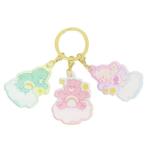 ショッピングケアベア ケアベア グッズ キーリング CareBears キャラクター 3チャームキーホルダー