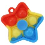 ポコポコスピナー グッズ ストレス解消 ハンドスピナー 玩具 星型 レインボー プレゼント 男の子 女の子 ギフト バレンタイン 爆買