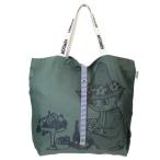 ショッピングムーミン ムーミン キャラクター エコバッグ ポータブルトート スナフキン 北欧