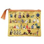 ムーミン 平ポーチ オールスターフラットポーチ 80th ALL STARS YE 北欧 ゾーウィー