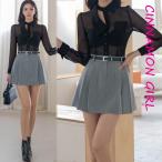【PREMIUM】【最高級★LUXURY STYLE】【全3色】プリーツ三スカート アイボリー ベージュ グレー S/M【pleats-n090201sk】( mja )(240926)
