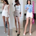 チューリップミニスカートホワイトス...