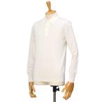 【FINAL SALE】【返品交換不可】BAFY【バフィー】長袖ニットポロ 14G 26002 41200 ウール ホワイト