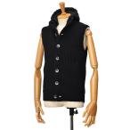 HERNOフーデッドニットベストM...