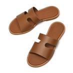 LUCCA・L/UCCA【ルッカ】H CUTサンダル LU04 CAMEL レザー キャメル