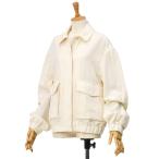 【FINAL SALE】WOOLRICH【ウールリッチ】ボンバージャケット LINEN BOMBER WWOU0978 PLASTER WHITE レーヨン リネン アイボリー
