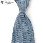 Atto Vannucci[ at Van nchi] вязаный галстук Cielo шелк Sky голубой 