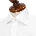 BARBA【バルバ】セミワイドカラーシャツ DENDY PZ1900U コットン ツイル ホワイト