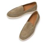 IL MOCASSINO【イル モカシーノ】NEW PIETRASANTA-KALEIDO モカシンスリッポン 306 スエード トープ