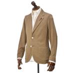 【FINAL SALE】LARDINI【ラルディーニ】ニットジャケット LJM56 EQ62005 420 リネン コットン ブラウン