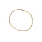 MARAMCS[ma Ram ks] ножной браслет MICRO RECTANGLE ANKLET латунь 14 золотой обивка Gold 