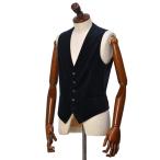 【FINAL SALE 返品交換不可】【size44,50】TAGLIATORE【タリアトーレ】シングルジレ BRIAN/F 800007V B3452 ベロア ネイビー