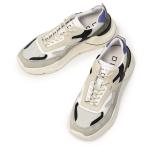 【FINAL SALE】D.A.T.E.【デイト】ダッドスニーカー FUGA MFG-NT-GY GRAY ヌバックレザー スムースレザー ナイロン グレー ブラック