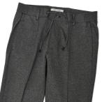 ショッピングFINAL 【FINAL SALE 返品交換不可】【size46】giabsarchivio【ジャブス アルキヴィオ】リラックスパンツ MASACCIO M1 A5743 49 ピケジャージー チャコールグレー