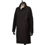 SANTANIELLO[ солнечный taniero] пальто с отложным воротником LONDRA 3397N 59 шерсть Brown черный 