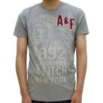 ショッピングAbercrombie 【SALE】アバクロンビー アンド フィッチ  マウント モリス ライト ヘザー 64971 S/S Tシャツ グレイ Abercrombie ＆ Fitch MountMorris LightHeather SS TEE