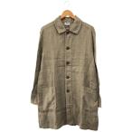ショッピングアーメン ARMEN (アーメン)LINEN HERRINGBONE WORK COAT リネンショップコート