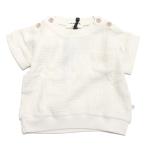  baby одежда * нижнее белье "1+in the family one moa in The Family " DANIELE( с карманом короткий рукав tops ) слоновая кость (101)