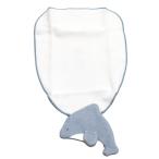  распродажа [50%OFF] baby смешанные товары * bib "mocmofmokmof".... аквариум впитывание пота полотенце sax (SA)