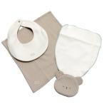  распродажа [50%OFF] baby смешанные товары * bib "mocmofmokmof" животное полотенце подарок комплект свет бежевый (LBE)