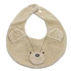  baby смешанные товары * bib "mocmofmokmof" плюшевый мишка нагрудник бежевый (BE)