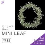 クリスマス リース ミニ リーフ おしゃれ 玄関 飾り プレゼント 雑貨 ウェルカム ギフト