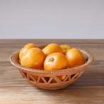 * мандарин корзина корзина место хранения круг . ощущение роскоши симпатичный ручной вязки ручная работа ручная работа природа материалы ata производства бардачок сладости inserting фрукты натуральный resort A39