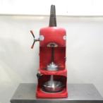 ショッピングかき氷機 業務用 ブロック アイス スライサー かき氷 100V W32D42H68(+22)cm カキ氷 16.7kg ふわふわ 台湾 前カバー欠品 上カバー割れ