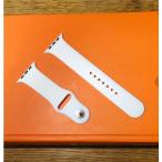 アップルウォッチ ラバーベルト ホワイト S/Mサイズ 42/44/45mm