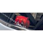 ショッピングエヴァンゲリオン 新世紀エヴァンゲリオン EVA アニメ アスカラングレー ステッカー シール 痛車サンセットステッカー