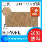 ホットカーペット 1畳 木目調  フローリング調 電気カーペット HT-10FL（送料無料＆お取寄せ）