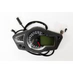 デジタル メーター バイク 二輪 299キロ 表示 ATV トライク 電気式 多機能 燃料計 水温計 汎用 日本語説明書 付き