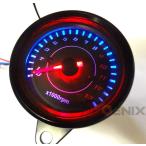LED タコメーター バイク 汎用 12V 電気式13000 配線説明有  APE モンキー ゴリラ DAX GSX250 ATV シャリー 黒