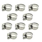  шланг частота винт 10 шт 12-20mm из нержавеющей стали шланг зажим шланг фиксация садоводство мотоцикл маслоуловитель маслоохладитель радиатор 