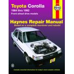  обслуживание manual HAYNES разделение nz84-92 год Corolla FF USDM Северная Америка specification US specification английский язык сервисная книжка DIY ремонт техническое обслуживание ремонт manual 